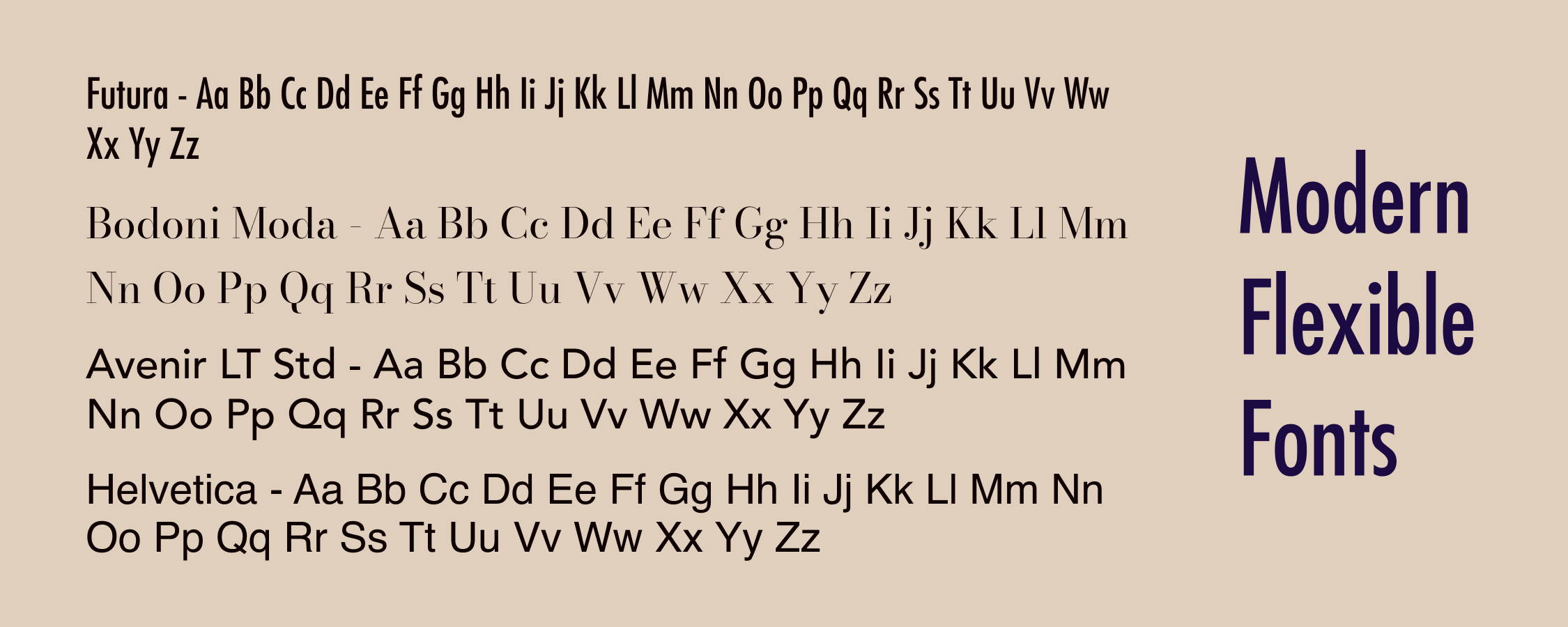 Typography system